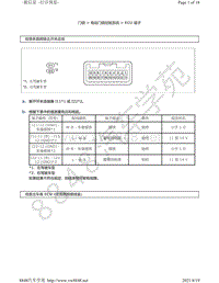 2013年-2014年雷克萨斯LX570和LX460针脚图-电动门锁系统ECU端子图