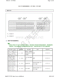 2013年-2014年雷克萨斯LX570和LX460针脚图-3UR-FE发动机ECM端子图