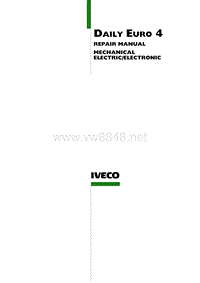 Iveco Daily Euro 4 2006-2009 manual