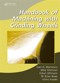 Handbook of Machining with Grinding Wheels 1574446711