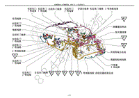 2012年-2014年雷克萨斯LS600h车身搭铁点（右驾驶车型 2009 年 11 月之前生产）-G1