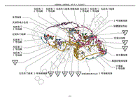 2012年-2014年雷克萨斯LS600h车身搭铁点（左驾驶车型 2009 年 11 月之前生产）-G1