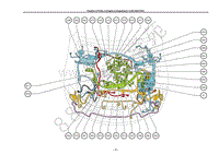 2008年-2009年雷克萨斯IS300 IS250 IS200-发动机舱中零件的位置 LHD 2AD-FHV -P3