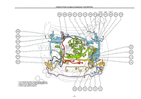 2008年-2009年雷克萨斯IS300 IS250 IS200-发动机舱中零件的位置 LHD 2AD-FHV -P1