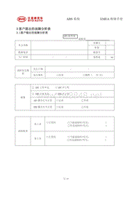 2020年-2021年比亚迪E1纯电动维修手册-03-客户提出的故障分析表