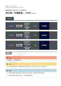 2020年路虎发现神行L550维修手册-303-13B 汽油机1.5L-净化阀 - 车辆配备 PHEV