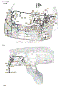2019年-2020年日产骐达电路图-发动机室线束