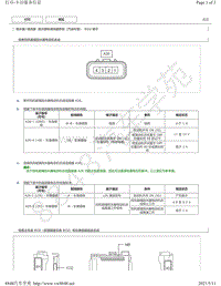 2019年丰田亚洲龙模块针脚图-刮水器和清洗器系统（汽油车型） ECU 端子图