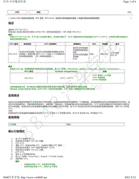 2019年丰田亚洲龙A25A-FKS发动机故障代码DTC- P011515维修说明