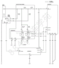 2020年款本田雅阁电路图（汽油机）-12 V 蓄电池管理系统电路图