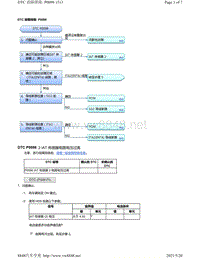 2020年本田雅阁故障代码DTC故障排除-P0098