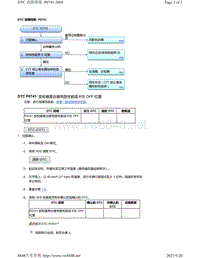 2020年本田雅阁故障代码DTC故障排除-P0741 CVT TCM 