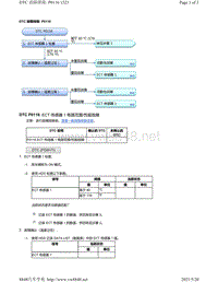 2020年本田雅阁故障代码DTC故障排除-P0116