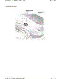 2019年-2020年本田雅阁维修手册（ACCORD-4D车型）-燃油加注口盖机械部件位置索引