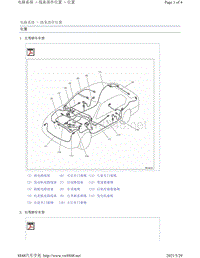 2007年力狮电路图-线束部件位置