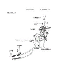 2011年比亚迪S6维修手册-15 MT换档操作机构