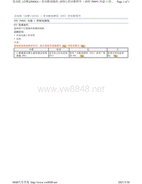 2007年斯巴鲁力狮故障代码DTC P0691