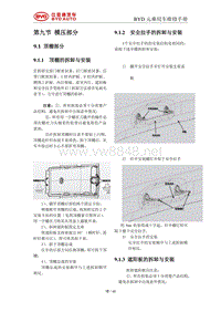 2016比亚迪元维修手册-内外饰09 模压部分