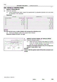 2004年丰田卡罗拉服务手册-on vehicle inspection