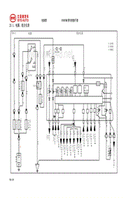 2014年比亚迪F3电路图-23.1 组合仪表