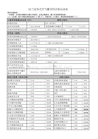 丰田技术报告-汉兰达帘式空气囊召回点检记录表