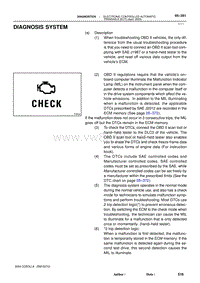 2004年丰田卡罗拉服务手册-diagnosis system