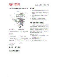 2016比亚迪元维修手册-473QE发动机附件02 排气系统