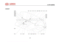 2014年比亚迪S6电路图-09-右地板线束