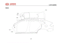 2014年比亚迪S6电路图-05-顶棚线束