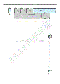 2010-2018年丰田普拉多系统电路图-前照灯（2013 年 11 月至 2017 年 10 月生产）