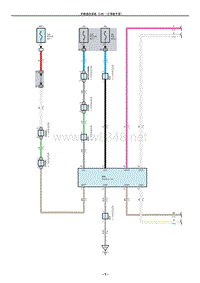 2015年丰田埃尔法系统电路图-多路通信系统 CAN （左驾驶车型）
