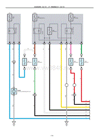 2015年丰田埃尔法系统电路图-发动机控制 2AR-FE CVT 和换档指示灯 2AR-FE 