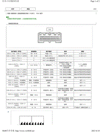 2015年丰田埃尔法针脚图-后排座椅娱乐系统（9 英寸） ECU 端子图