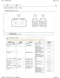 2019年丰田卡罗拉雷凌针脚图（含混动）-动力转向系统（HV车型）ECU端子图