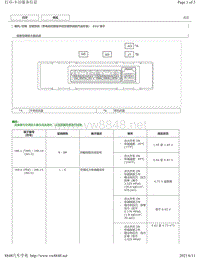 2019年丰田卡罗拉雷凌针脚图（含混动）-空调系统（带电动控制型手动空调的汽油车型）ECU端子图