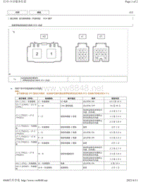 2019年丰田卡罗拉雷凌针脚图（含混动）-动力转向系统（汽油车型）ECU端子图