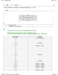 2019年丰田卡罗拉雷凌针脚图（含混动）-电子控制制动系统（带电动驻车制动器的汽油车型）ECU端子图