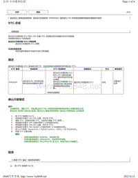 2019年卡罗拉双擎E 故障代码-混合动力控制系统P060A94