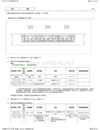 2019年卡罗拉双擎E 针脚图-智能上车和启动系统（上车功能）ECU端子图