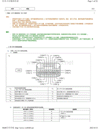 2019年卡罗拉双擎E 针脚图-CAN通信系统ECU端子图