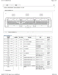 2019年卡罗拉双擎E 维修手册（混动部分）-混动控制系统-ECU端子