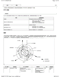 2019年卡罗拉双擎E 故障代码-发电机电动机系统P0A9000