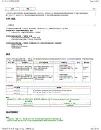 2019年卡罗拉双擎E 故障代码-插电式充电系统P0EE711 P0EE715