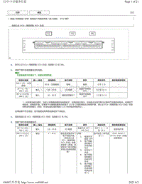 2012年-2016年凯美瑞针脚图-智能进入和起动系统（进入功能） ECU 端子图