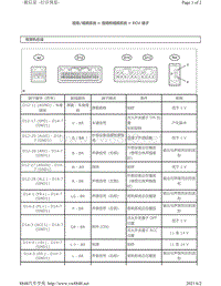 2012年丰田86车型针脚图-音频和视频系统ECU端子图