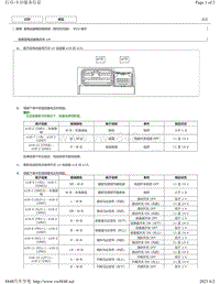 2012年-2016年凯美瑞针脚图-前电动座椅控制系统（带记忆功能） ECU 端子图