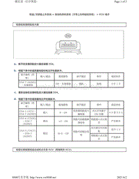 2012年丰田86车型针脚图-发动机停机系统（不带上车和启动系统）ECU端子图