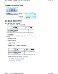 2015年本田奥德赛-EPS系统故障代码C0051-96 C0063-96 U0416-68