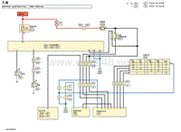 2018-2019年日产天籁L34电路图-天窗