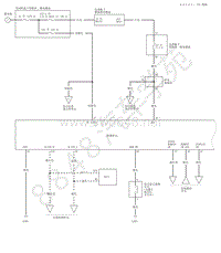 2014年本田雅阁-盲点显示系统电路图（3.0L）